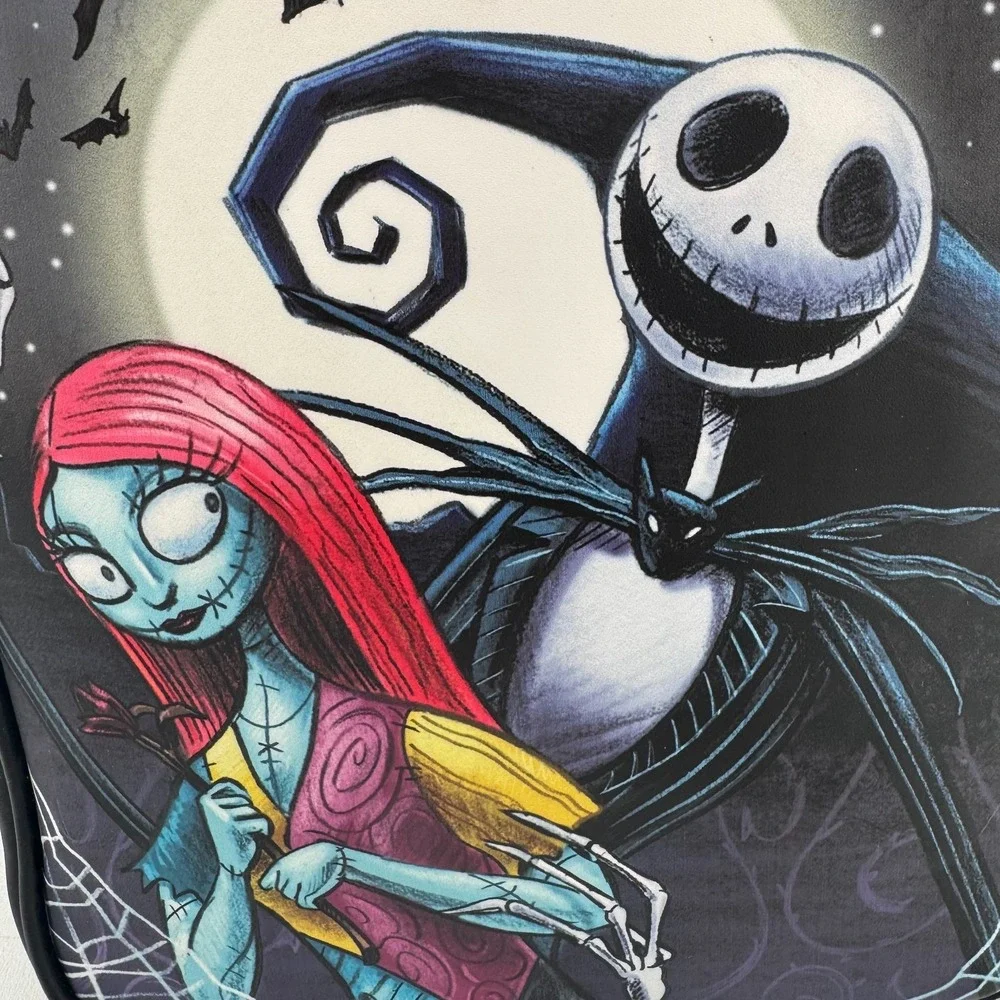 Disney The Nightmare Before Christmas Mini Backpack Jack & Sally Spiderweb
